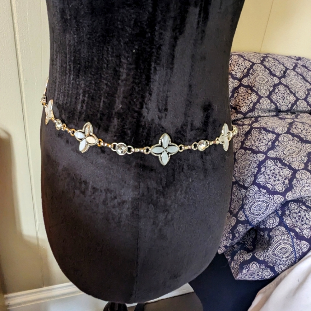 Chain belt adjustable